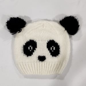 Panda  Pom Pom Beanie
